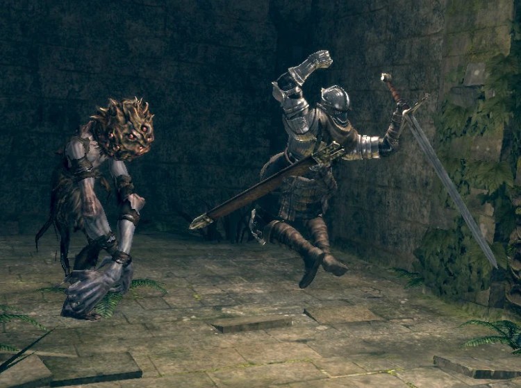 Удар в падении