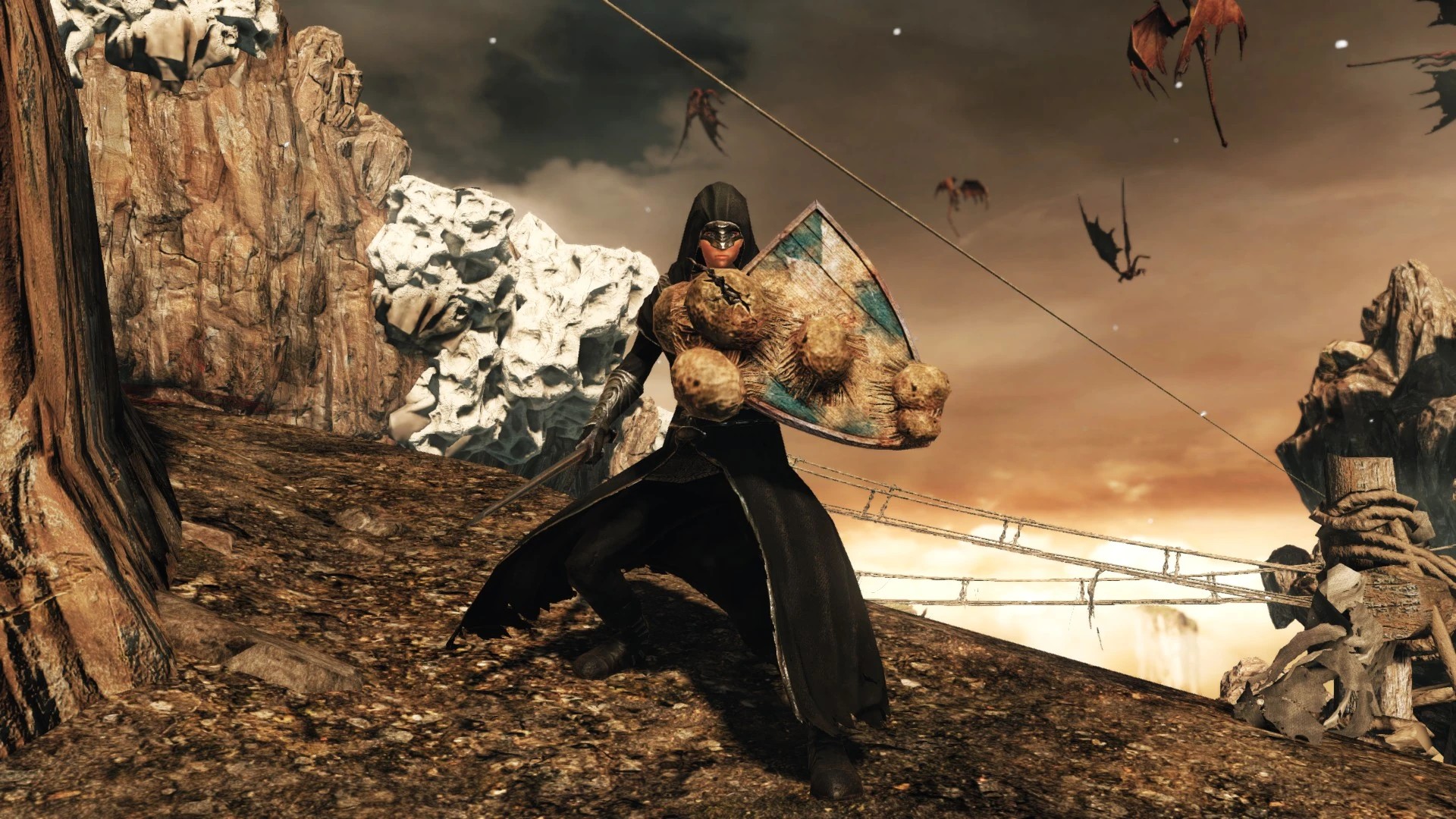 Деревянный щит гомункула