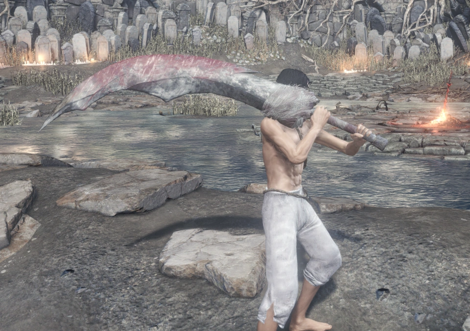 Двуручный хват.