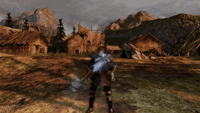 Анимация каста заклинания