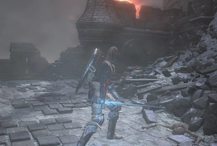 В форме меча