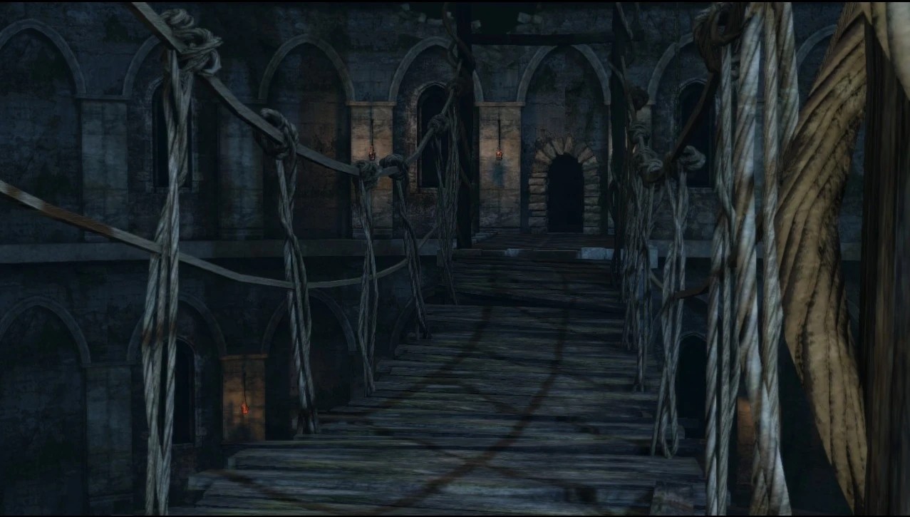 Арена с мостом