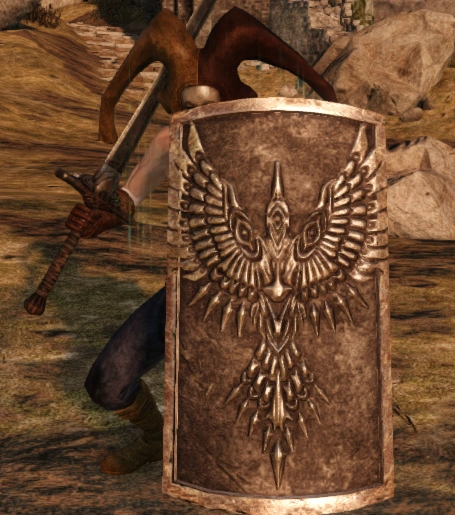 Щит бунтаря при блокировании