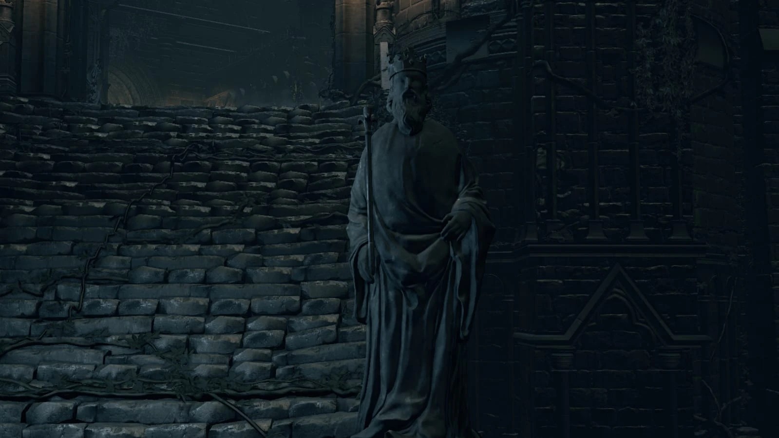 Статуя короля Лотрика.