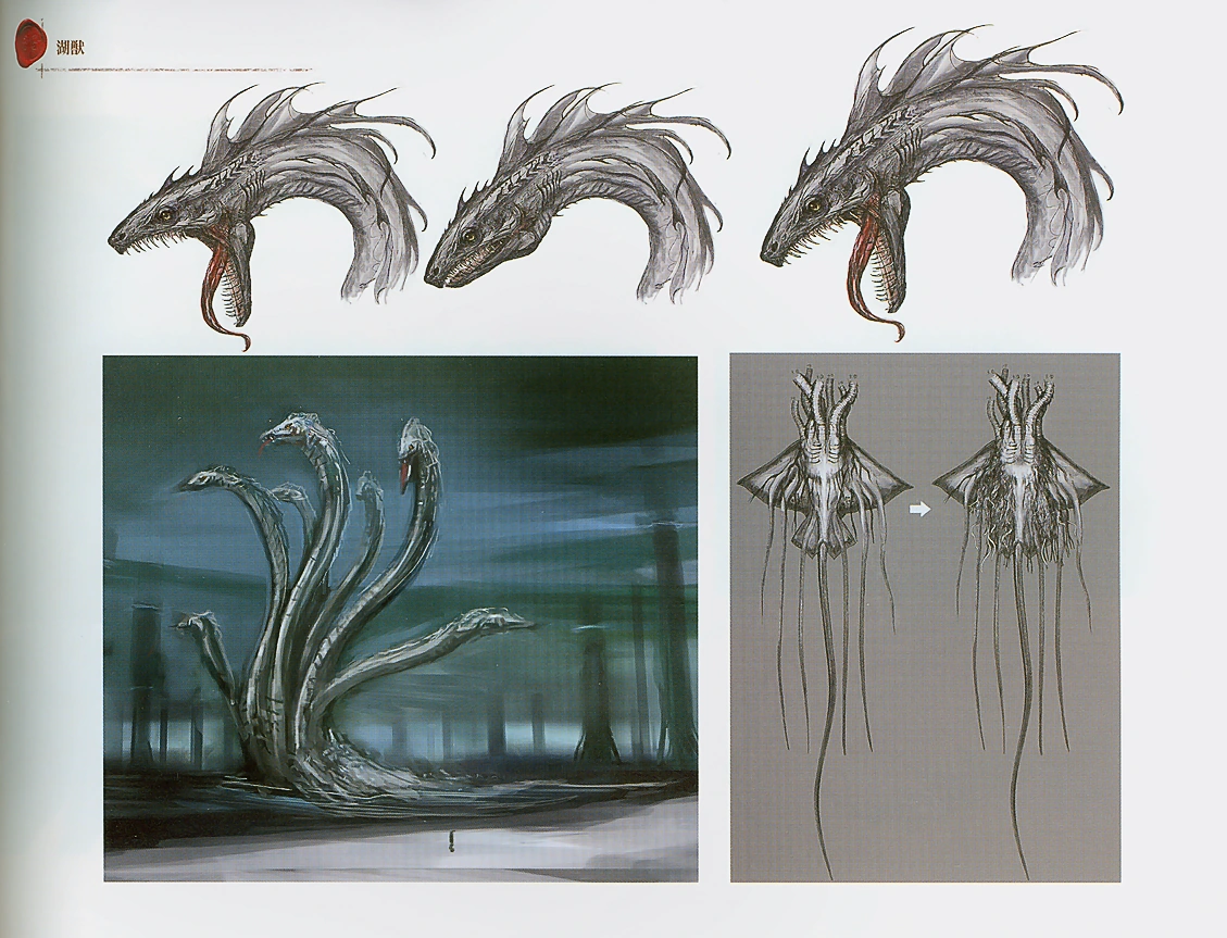 Концепт-арт гидры.