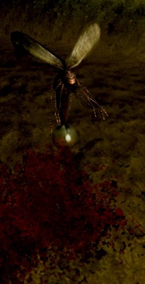 плевок кровью