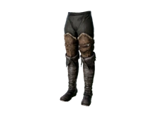 Черные кожаные сапоги