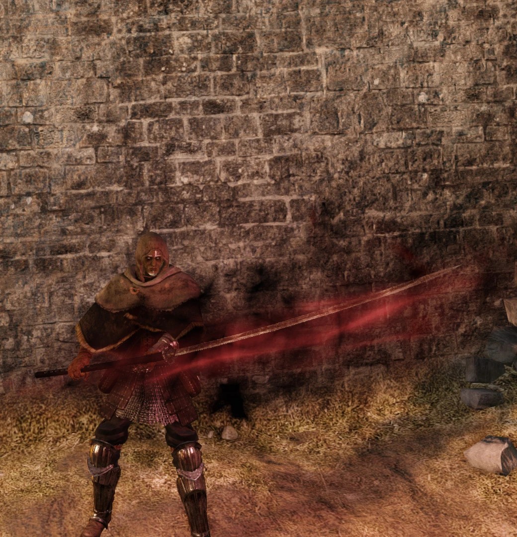 Меч под усилением.