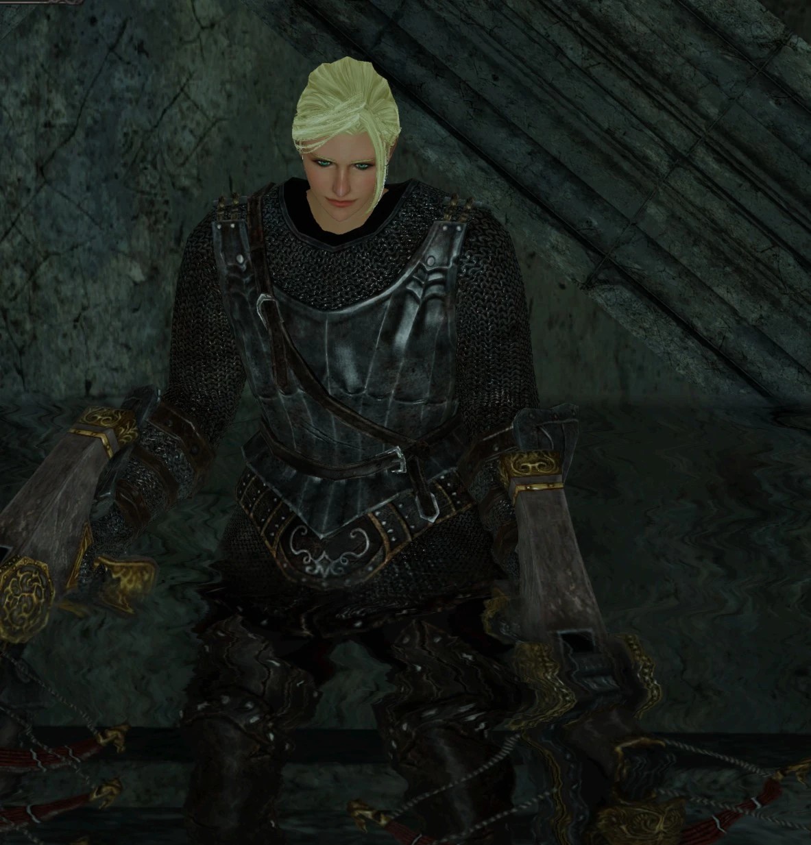 Лучница без шлема