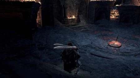 Активация навыка оружия.