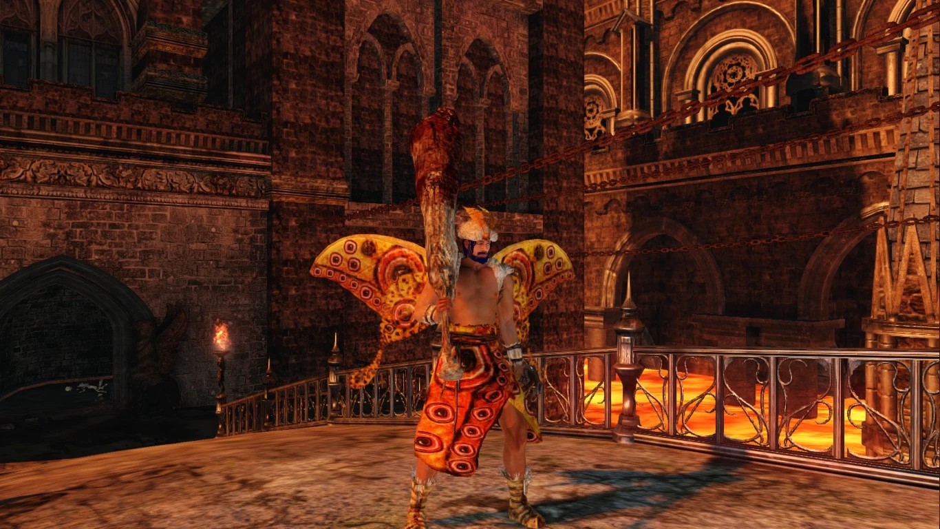 Игрок с кровавой дубиной