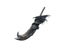 Изогнутый двуручный меч дракона