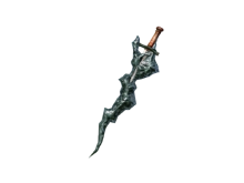 Кинжал с черным камнем