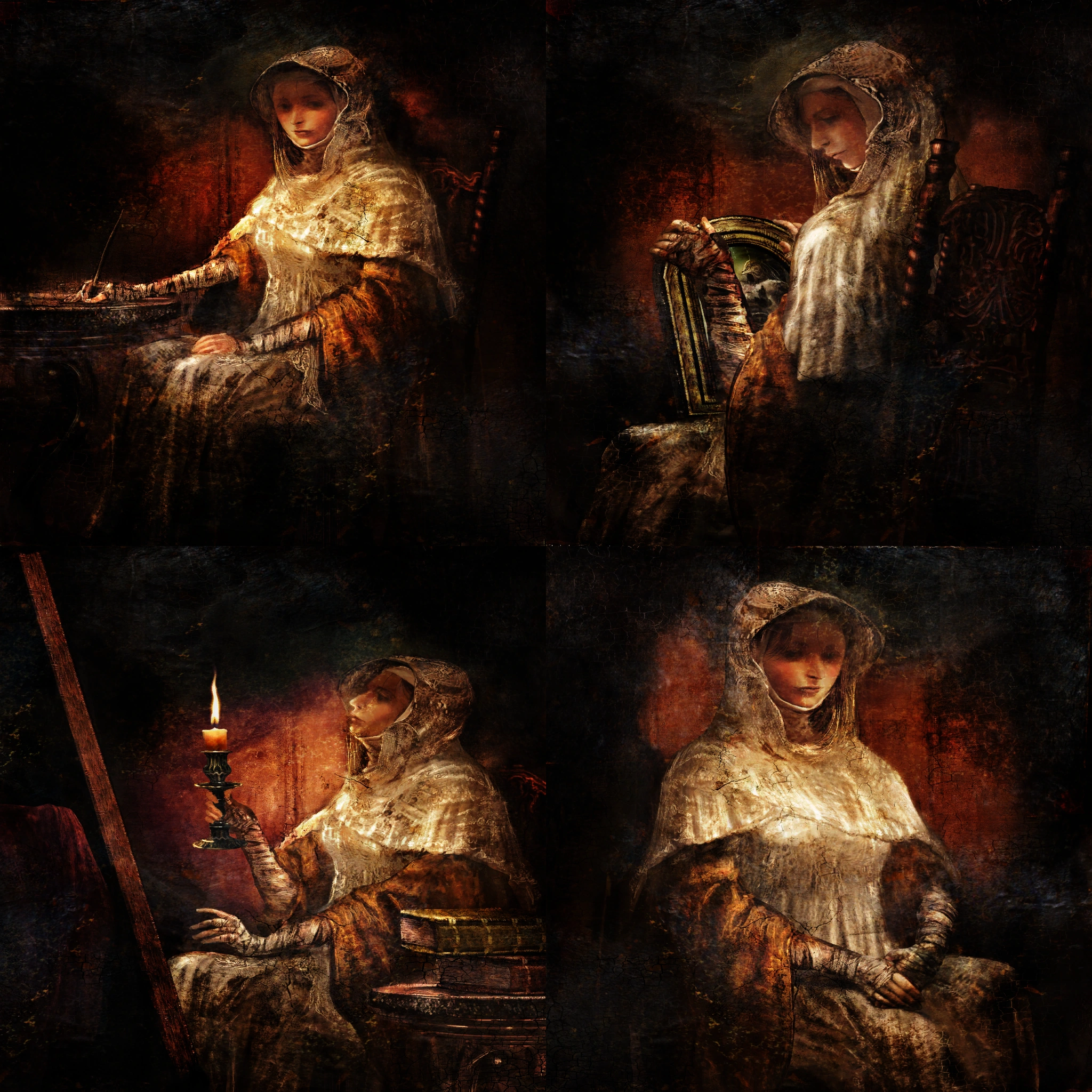 Картины в помещении с Сестрой Фриде