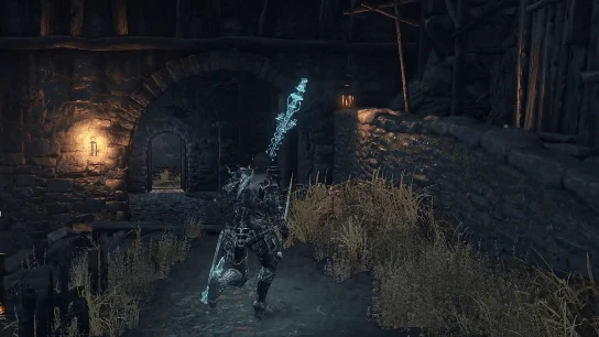 Раб с Фламбергом в Поселении нежити