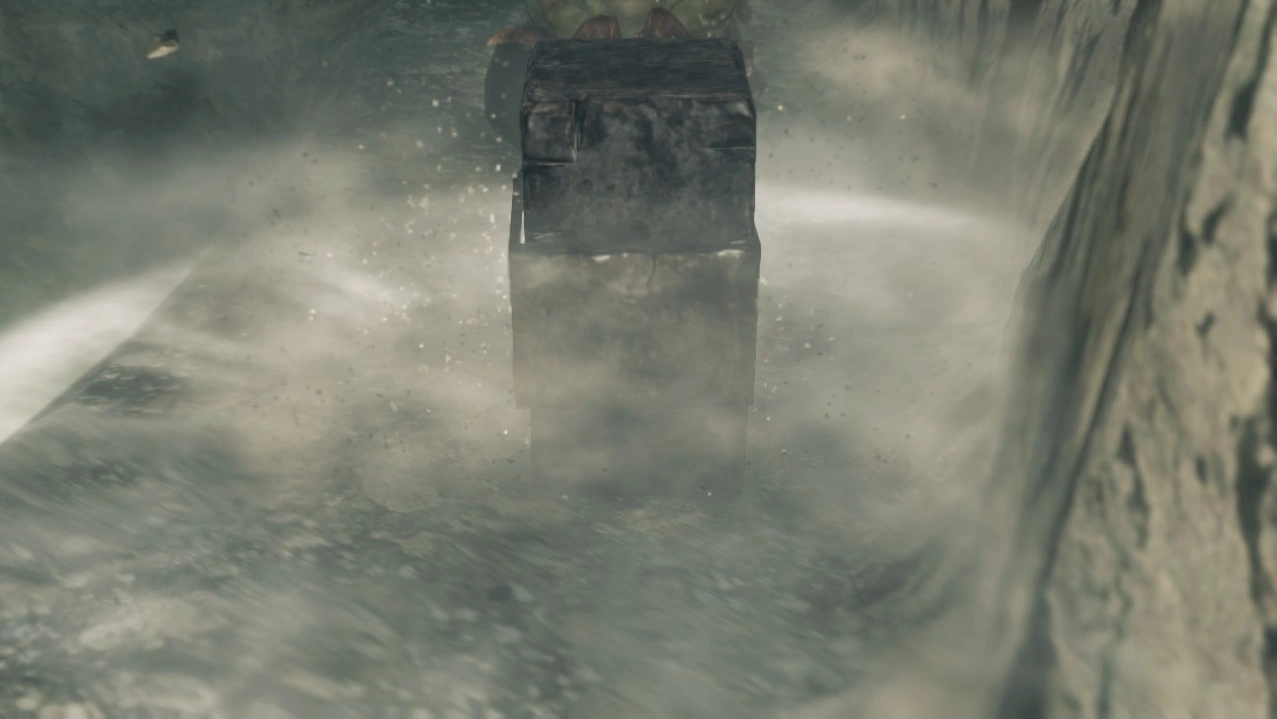 АоЕ волна от удара молотом.