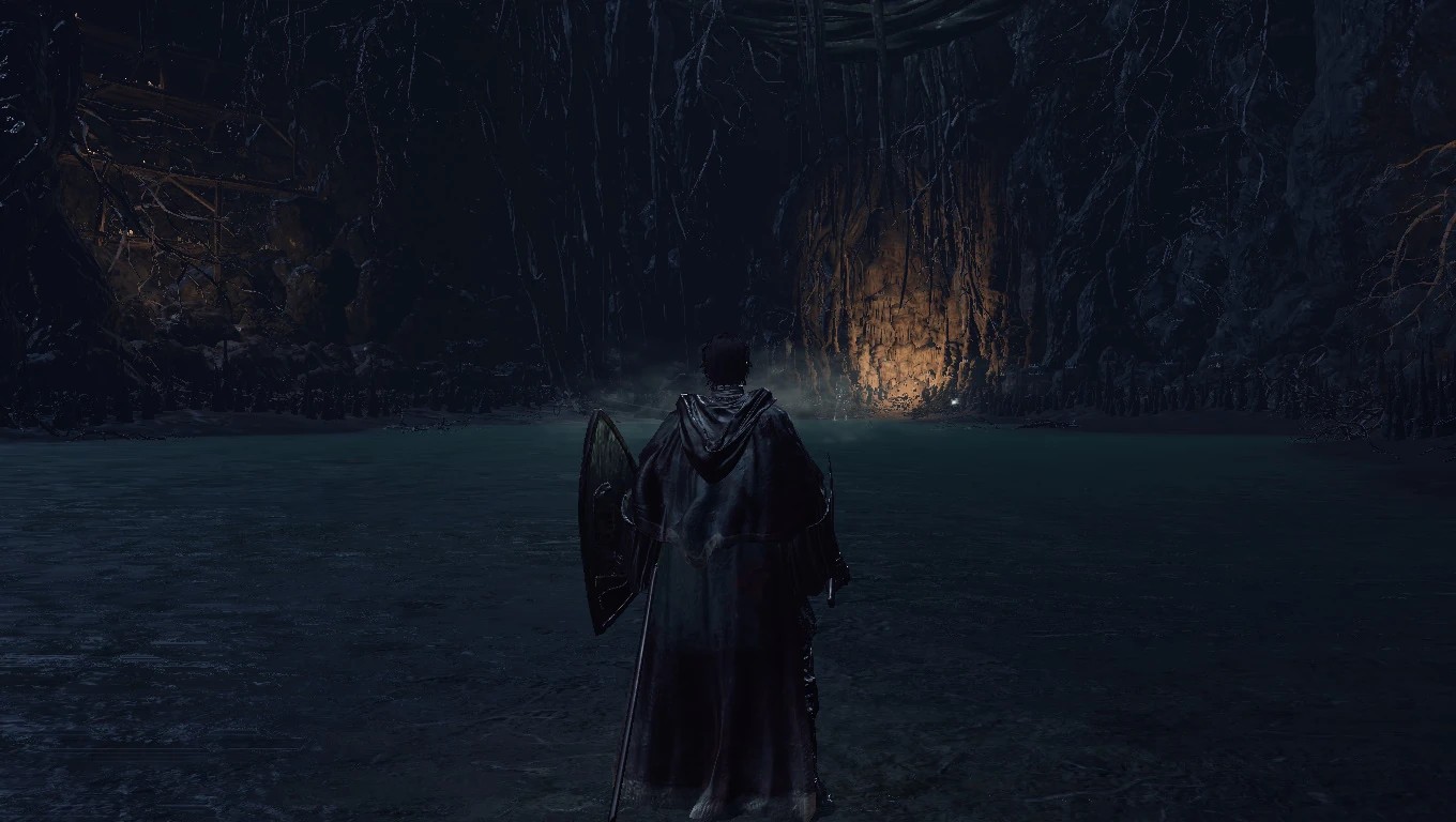 Арена, на которой проходит вторая фаза битвы с боссом.