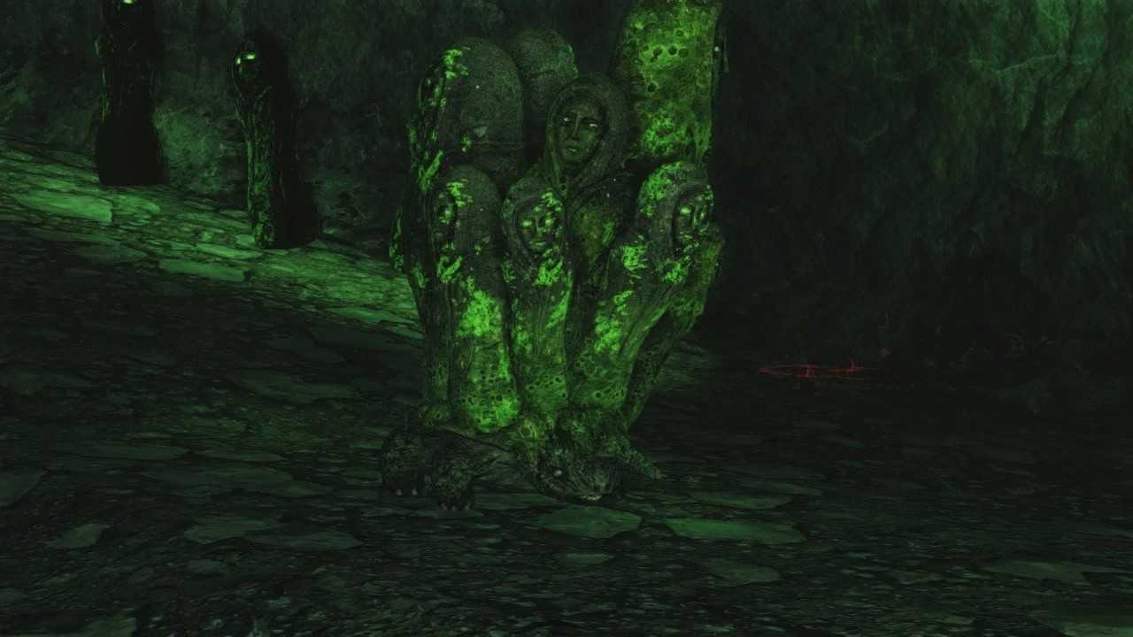 Пучок ядовитых статуй