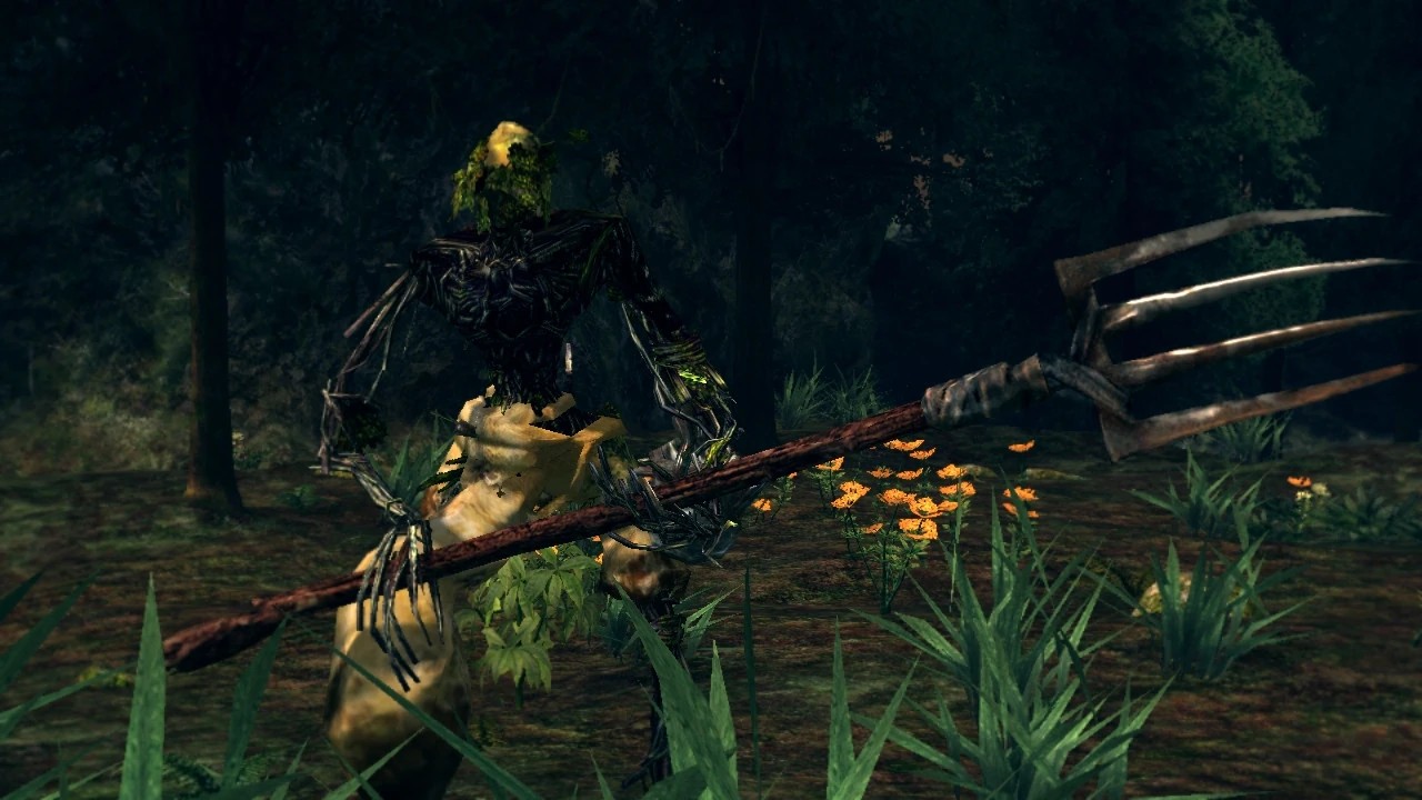 Чучело с вилами