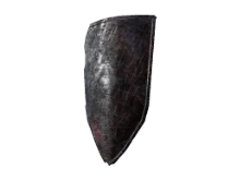 Красный ржавый щит