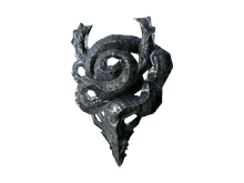 Щит с дремлющим драконом