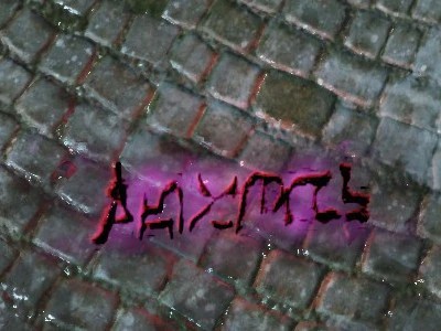 Фиолетовый знак