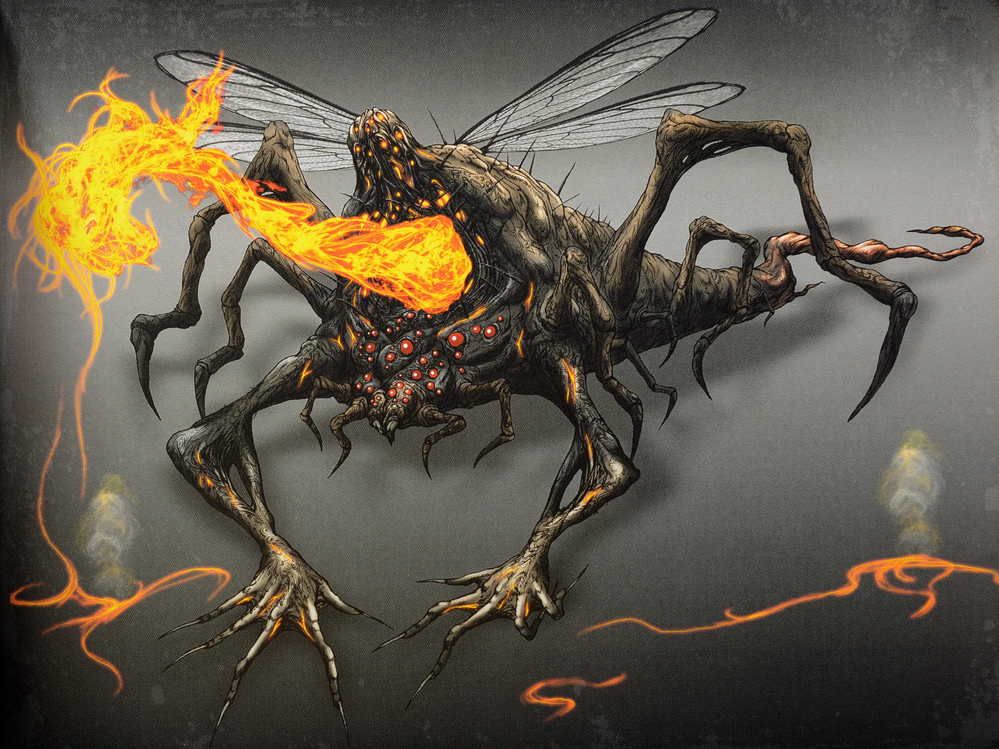 Скальный Паук, Страница Артбука