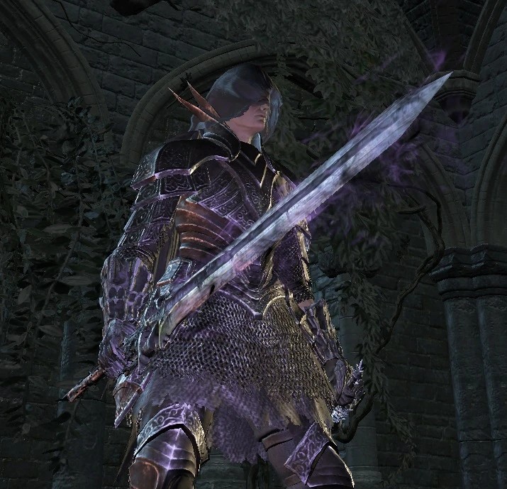 Эффект кольца (кожа на лице, свечение меча)