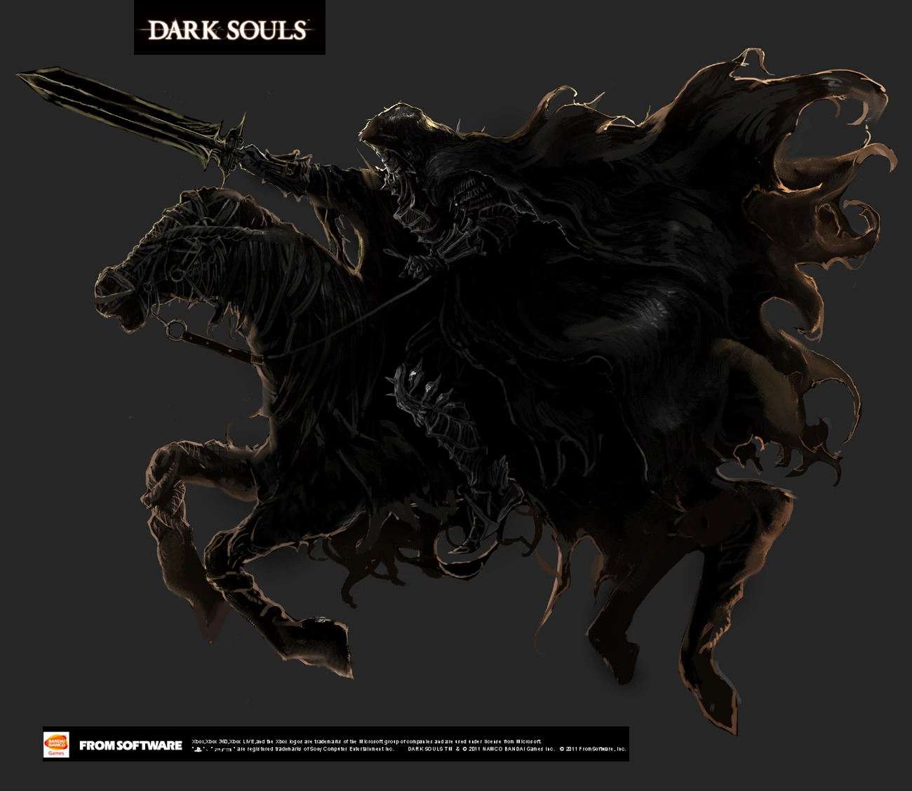 Концепт-арт Темного Духа.