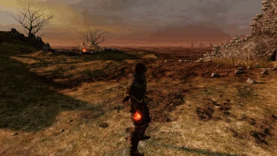 Анимация каста заклинания.