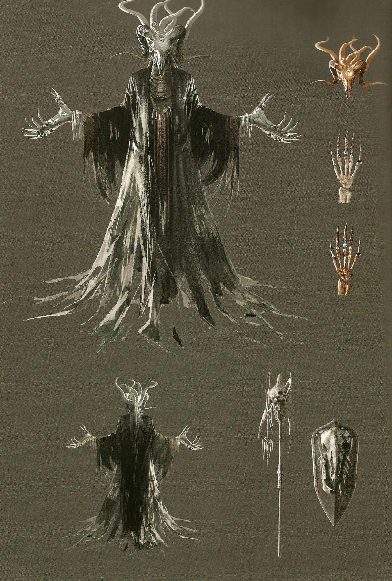 Концепт-арт Странствующего мага.